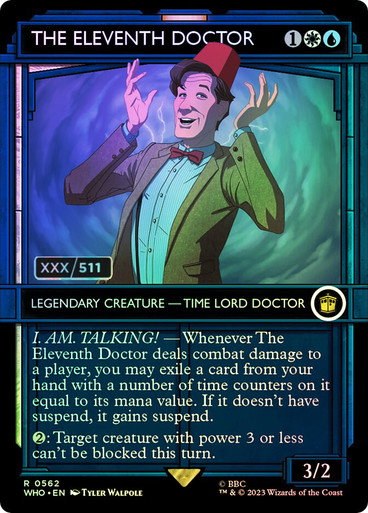 The Eleventh Doctor - Serial Numbered