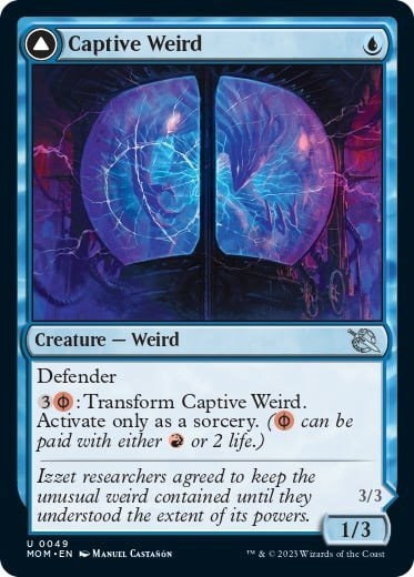 Captive Weird - Foil