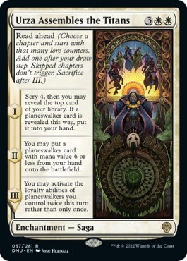 Urza Assembles the Titans