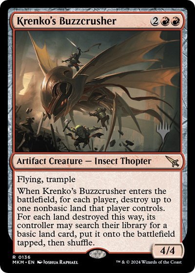 Krenko's Buzzcrusher - Foil