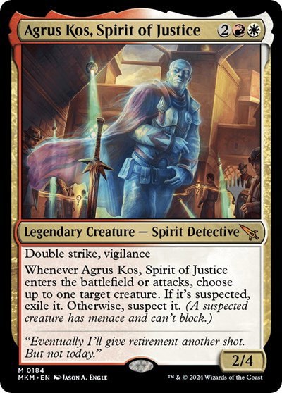 Agrus Kos, Spirit of Justice - Foil