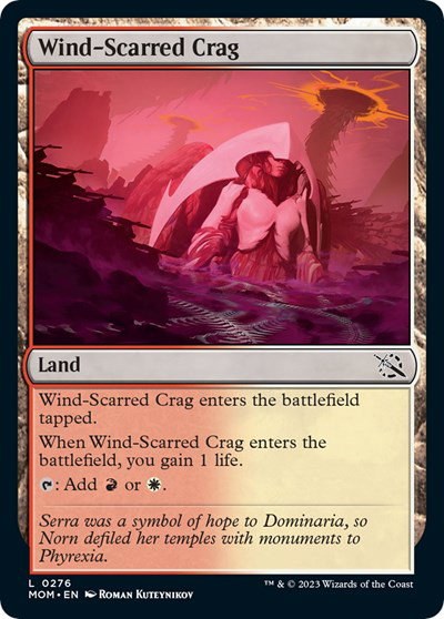 Wind-Scarred Crag - Foil