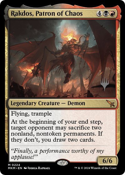 Rakdos, Patron of Chaos - Foil