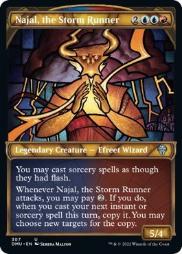 Najal, the Storm Runner - Foil