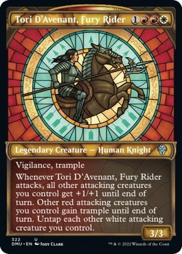 Tori D'Avenant, Fury Rider - Foil