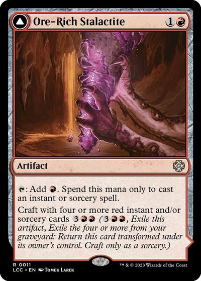 Ore-Rich Stalactite - Foil