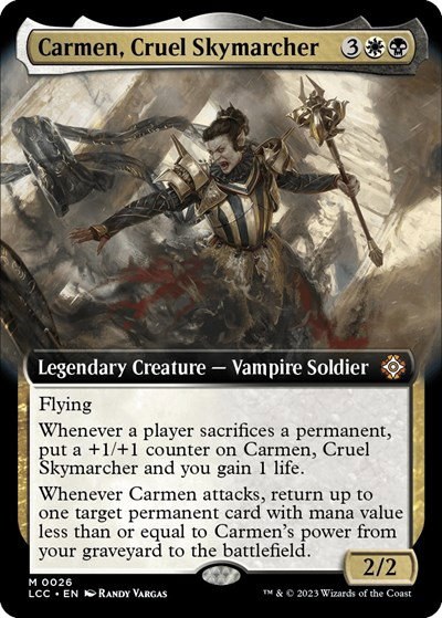 Carmen, Cruel Skymarcher - Foil