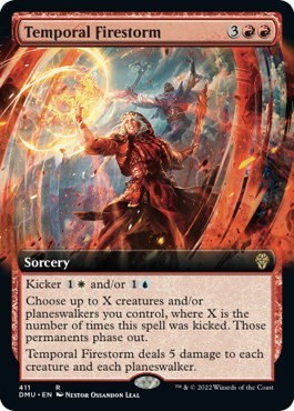 Temporal Firestorm - Foil