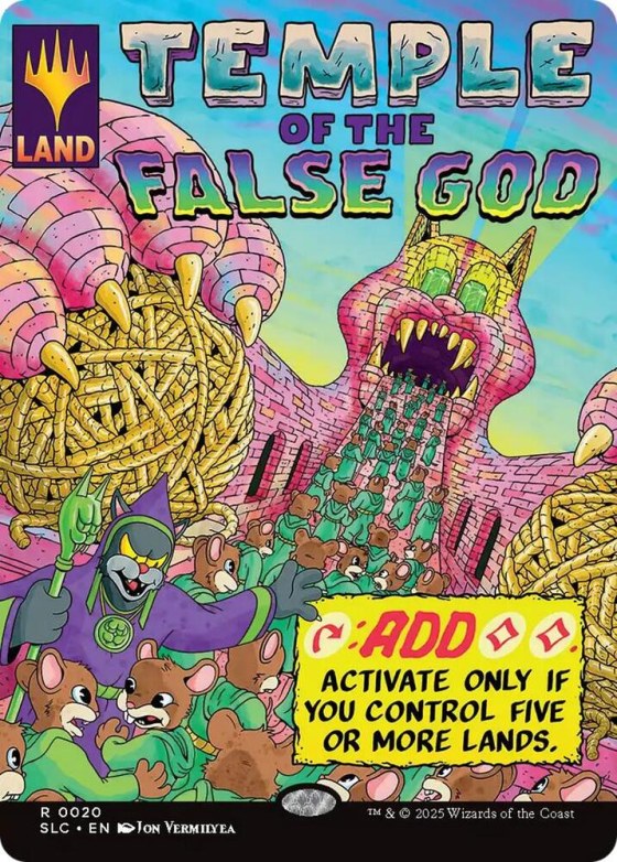 Temple of the False God - Foil