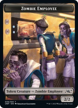 Zombie Employee Token - Normal Zombie Employee Token