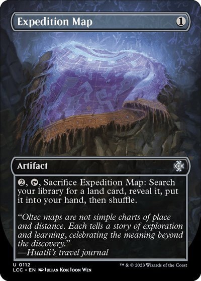 Expedition Map - Foil