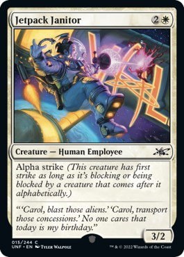 Jetpack Janitor - Foil