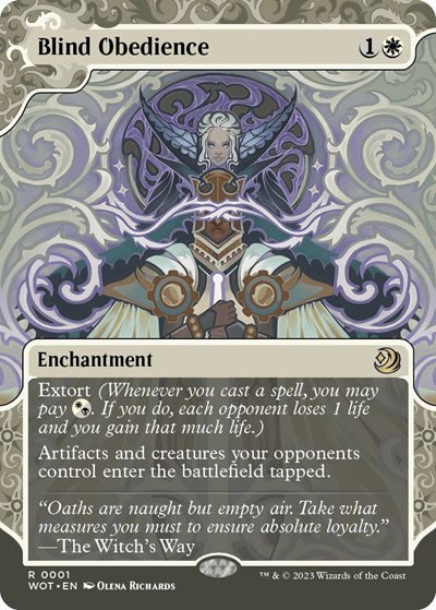 Blind Obedience - Foil