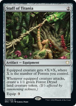 Staff of Titania - Foil