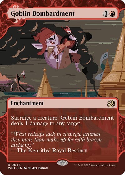 Goblin Bombardment - Foil