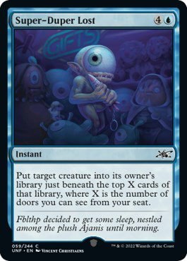 Super-Duper Lost - Foil