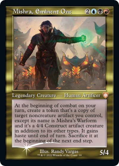 Mishra, Eminent One (Display Commander) - Thick Stock