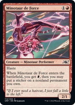 Minotaur de Force - Foil
