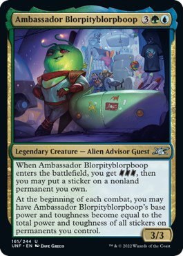 Ambassador Blorpityblorpboop - Foil