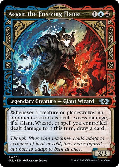 Aegar, the Freezing Flame - Foil
