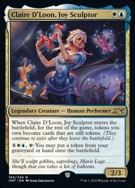 Claire D'Loon, Joy Sculptor - Foil