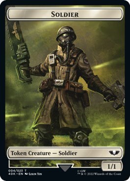 Soldier (004) // Arco-Flagellant Double-Sided Token - Surge Foil