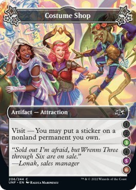 Costume Shop - 3 5 6 Foil
