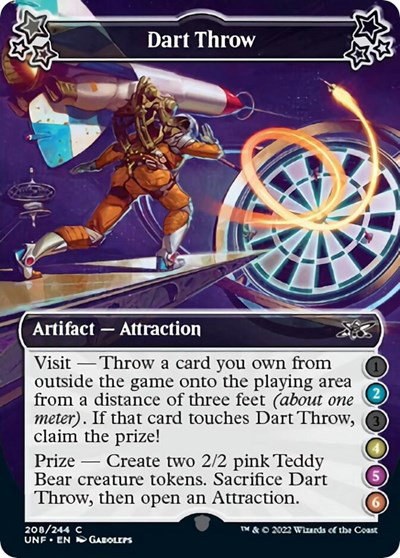Dart Throw - 2 4 5 6 Foil