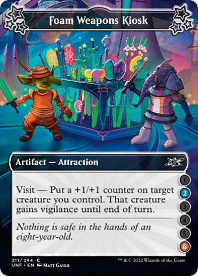 Foam Weapons Kiosk - 2 6 Foil