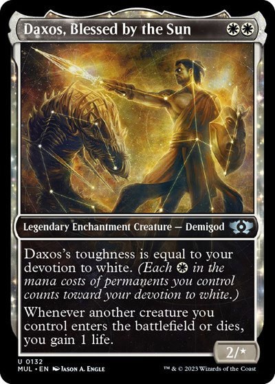 Daxos, Blessed by the Sun - Halo Foil