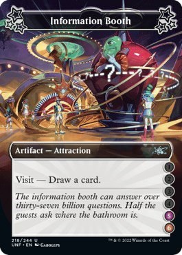 Information Booth - 5 6 Foil