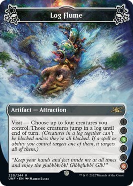 Log Flume - 3 6 Foil