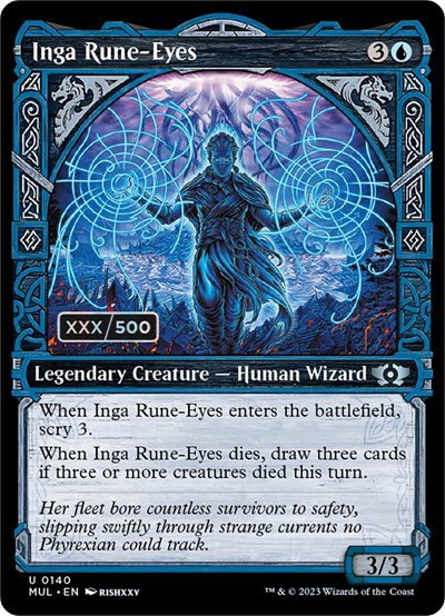 Inga Rune-Eyes - Serial Numbered