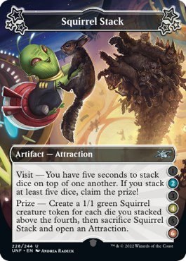 Squirrel Stack - 2 4 6 Foil
