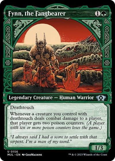 Fynn, the Fangbearer - Halo Foil