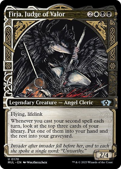 Firja, Judge of Valor - Halo Foil