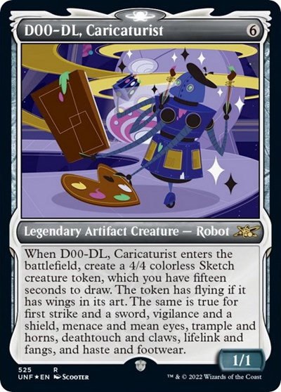 D00-DL, Caricaturist