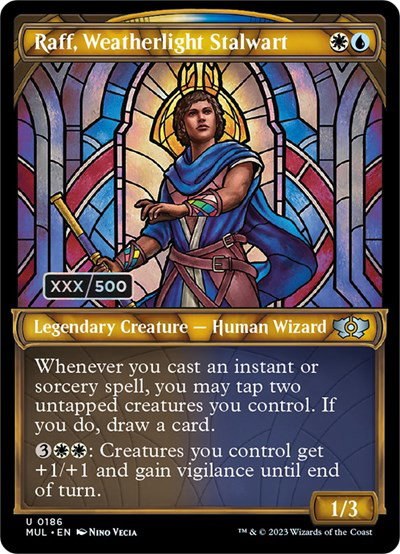 Raff, Weatherlight Stalwart - Serial Numbered