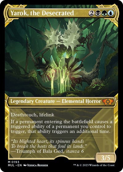 Yarok, the Desecrated - Halo Foil