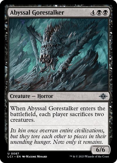 Abyssal Gorestalker - Foil
