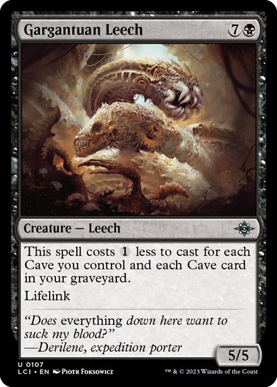 Gargantuan Leech - Foil