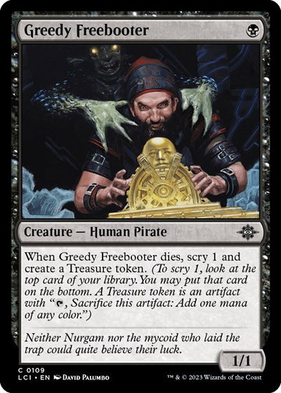 Greedy Freebooter - Foil