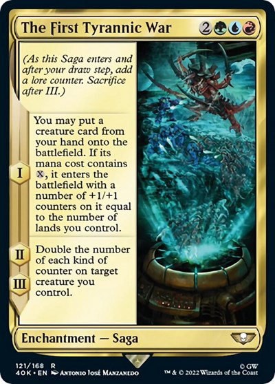 The First Tyrannic War - Surge Foil