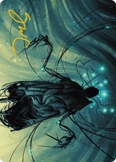Ichor Synthesizer Art Card - Gold Stamped Signature