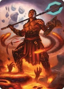 Koth, Fire of Resistance Art Card