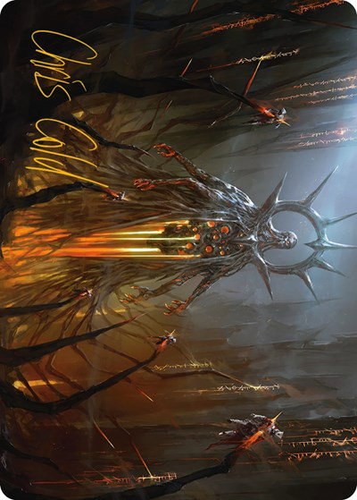 Solphim, Mayhem Dominus Art Card - Gold Stamped Signature
