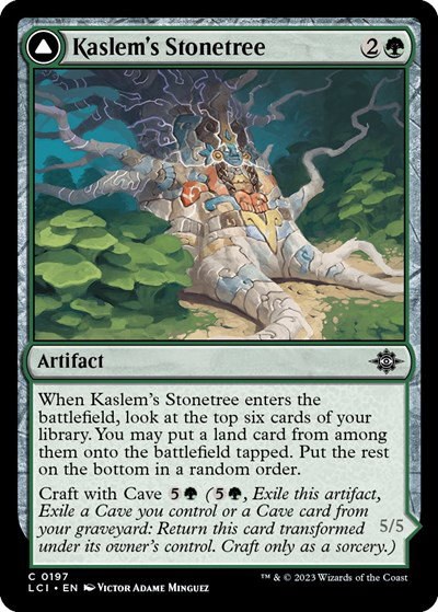 Kaslem's Stonetree - Foil
