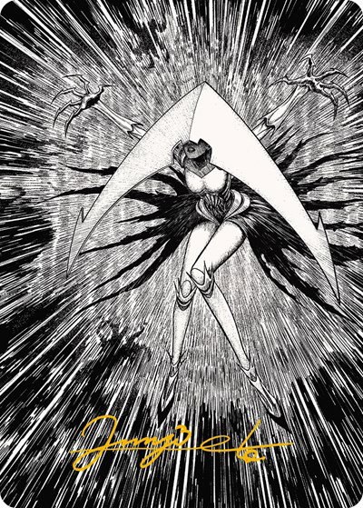 Elesh Norn, Mother of Machines Art Card - Gold Stamped Signature