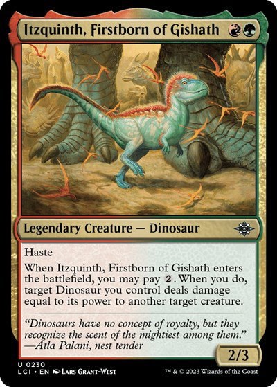 Itzquinth, Firstborn of Gishath - Foil