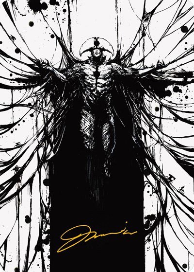 Sinew Dancer Art Card - Gold Stamped Signature